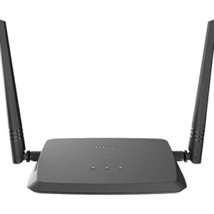DIR-615 Wi-fi Ethernet-N300 Single_band 300Mbps Router, Mobile App Support, Router | AP | Repeater | Client Modes(Black)