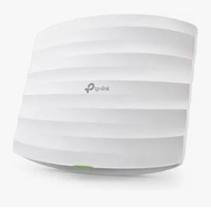 N300 Wireless Ceiling Mount Access Point, Support PoE 802.3af/at and Direct Current, Easily Mount to Wall or Ceiling