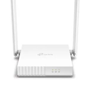 TL-WR820N Wireless Router 2.4 GHz 300 Mbps Wifi Speed Single Band External Antenna Ethernet (Cable Broadband)  (White)