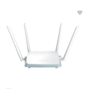 Wireless Router 2.4 GHz, 5 GHz 1200 Mbps Wifi Speed Single Band External Antenna Ethernet (Cable Broadband)  (White)