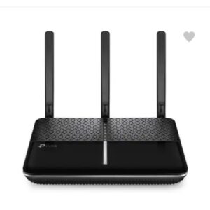 Archer A10 2600 Mbps MU-MIMO WiFi Wireless Smart Gaming Router, Works With Alexa (Black, Dual Band), Wireless Router 2.4 GHz, 5 GHz 2600 Mbps Wifi Speed Dual Band Internal & External Antenna Ethernet (Cable Broadband)  (Black)