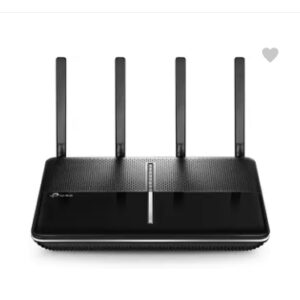 ARCHER C3150 Wireless MU-MIMO Gigabit Broadcom NitroQAM Wireless Router 2.4 GHz, 5 GHz 3150 Mbps Wifi Speed Dual Band External Antenna Ethernet (Cable Broadband)  (Black)