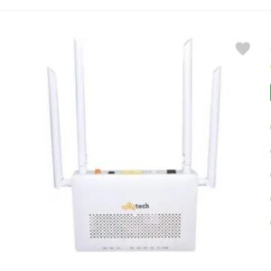 1200 Mbps Router Wireless Router Optical Network Unit with 4 Antenna Router 2.4 GHz, 5 GHz 1200 Mbps Wifi Speed Dual Band Internal Antenna Ethernet (Cable Broadband)