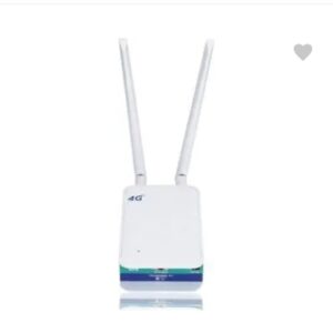4G Router 1*RJ45 Internet Output | 2 External 5dbi Antennas 300Mbps 4G Router 2.4 GHz 300 Mbps Wifi Speed Single Band External Antenna MiFi