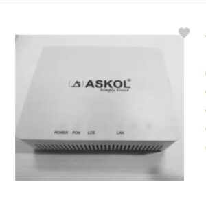 ASF-101 EPON -ONU Wireless Router 0 GHz 0 Mbps Wifi Speed NA Ethernet (Cable Broadband)  (White)