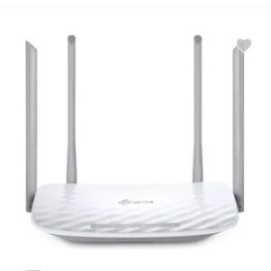 Archer C50 AC1200 Wireless Dual Band Wireless Router 2.4 GHz, 5 GHz 1200 Mbps Wifi Speed Dual Band External Antenna Ethernet (Cable Broadband)  (White)