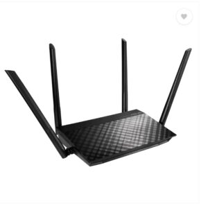 RT-AC59U Wireless Router 2.4 GHz, 5 GHz 1500 Mbps Wifi Speed Dual Band External Antenna Access Point Mode  (Black)