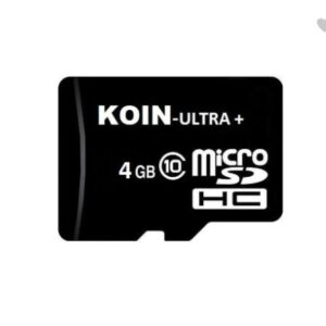 Ultra Plus 4gb Memory card Class 10 transfer speed upto 100mb/s Ultra Plus 4 GB MicroSD Card Class 10 90 MB/s Memory Card Compatible with Camera, Computer, Mobile, Tablet