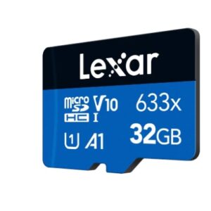 32GB B633A 633x 32 MicroSDHC Class 10 100 MB/s Memory Card Compatible with Camera