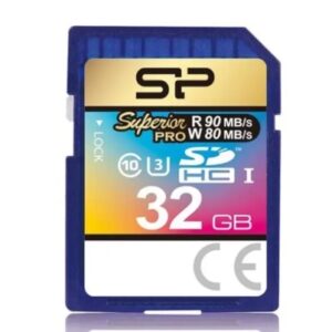 32GBSDHCU3V10 Superior Pro 32 GB SDHC UHS-I Card Class 10 90 MB/s Memory Card Compatible with Camera