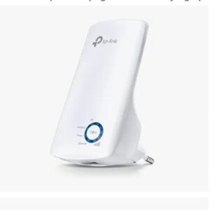 TL-WA850RE N300 300 Megabits_per_second 2.4GHZ Wireless Range Extender, Broadband/Wi-Fi Extender, Wi-Fi Booster/Hotspot with 1 Ethernet Port, Plug and Play, Built-in Access Point Mode, White