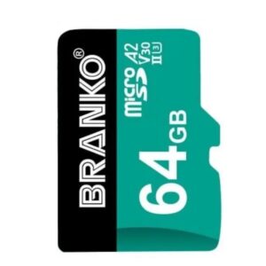 V30 A2-64GB A2 64 GB MicroSD Card UHS Class 3 130 MB/s Memory Card Compatible with Camera