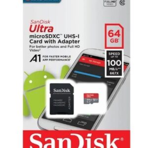 SDSQUAB-64G-GN6MN ultra 64 GB Memory Stick XC Class 10 140 MB/s Memory Card Compatible with Camera