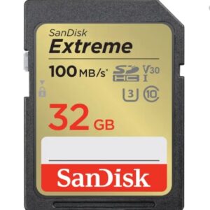 SDSDXVT-032G-GNCIN Extreme 32 GB SDHC Class 10 170 MB/s Memory Card Compatible with Camera