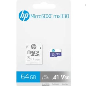 64GB MX330 64 GB MicroSD Card Class 10 100 MB/s Memory Card Compatible with Camera, Mobile, Tablet  (With Adapter)