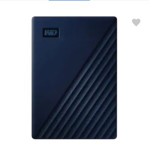 Passport for Mac 2 TB External Hard Disk Drive (HDD)  (Blue)