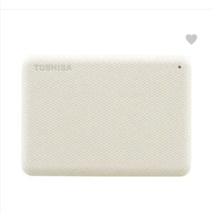 Canvio Advance 2 TB External Hard Disk Drive (HDD)  (White)