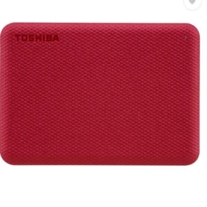 Canvio Advance 2 TB External Hard Disk Drive (HDD)  (Red)