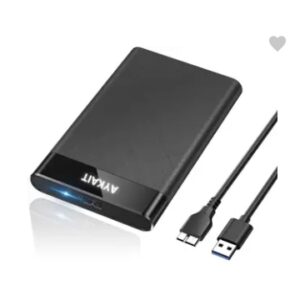 320 GB External Hard Disk Drive (HDD)  (Black)