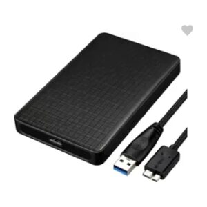 500 GB External Hard Disk Drive (HDD)  (Black, Mobile Backup Enabled) - 001
