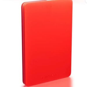 Canvio Alumy 1 TB Wired External Hard Disk Drive (HDD)  (Red)