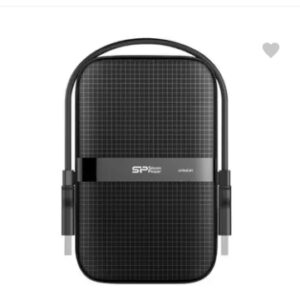 Power 1 TB External Hard Disk Drive (HDD)  (Black)