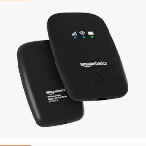 4G LTE Wireless Dongle with All Sim Network Support|Single_Band Plug & Play Data Card Stick with Up to 150Mbps WiFi Hotspot|2200Mah Rechargeable Battery| Sim Adapter Included (Black)