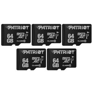 LX Series Micro SD Flash Memory Card 64GB 5 Pack