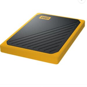 My Passport Go 500 GB External Solid State Drive (SSD)  (Black, Yellow)