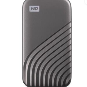 My Passport 500 GB Wired External Solid State Drive (SSD)  (Space Grey)