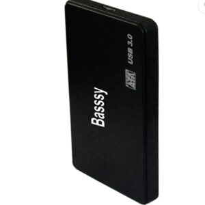 128 GB External Solid State Drive (SSD) with 128 GB Cloud Storage  (Black)