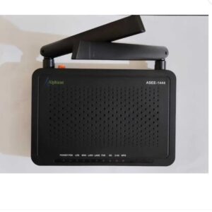 ASEE 1444 Wireless Router 5 GHz, 2.4 GHz 1200 Mbps Wifi Speed Dual Band External Antenna NA  (Black)