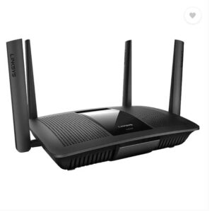EA8100-AH Wireless Router 2.4 GHz, 5 GHz 2600 Mbps Wifi Speed Dual Band External Antenna Ethernet (Cable Broadband)  (Black)