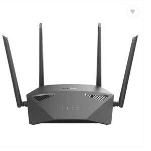 DIR 1950 Wireless Router 2.4 GHz, 5 GHz 1900 Mbps Wifi Speed Dual Band External Antenna Ethernet (Cable Broadband)  (Black)