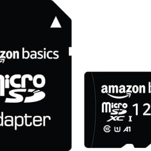 128 GB Micro SD Card with Adapter | Upto 120 MB/s | Class 10 | U1, C10, V10 Speed Classes
