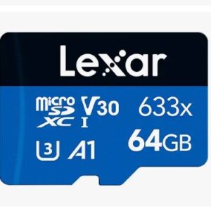 64GB Micro SD Card, microSDXC UHS-I Card W/O SD Adapter, microSD Memory Card up to 100MB/s Read, A1, Class 10, U3, V30, TF Card