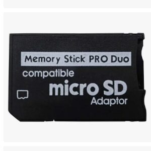 Micro Sd Sdhc Tf To Memory Stick Ms Pro Duo Card Reader Psp Adapter Converter, micro usb