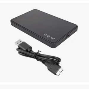 1tb Portable External Hard Disk - USB 3.0 for PC Laptop Windows and Mac, 1 Year Warranty, External HDD - Black