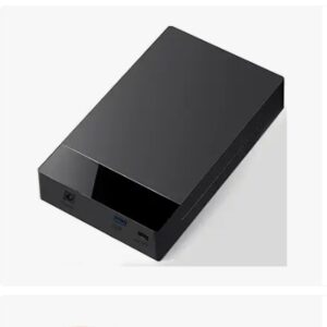 2 in 1 USB 3.0/ 2.0 Sata 2.5"/ 3.5" Dual External Sata Hard Disk Case, External Hard Drive Enclosure Case